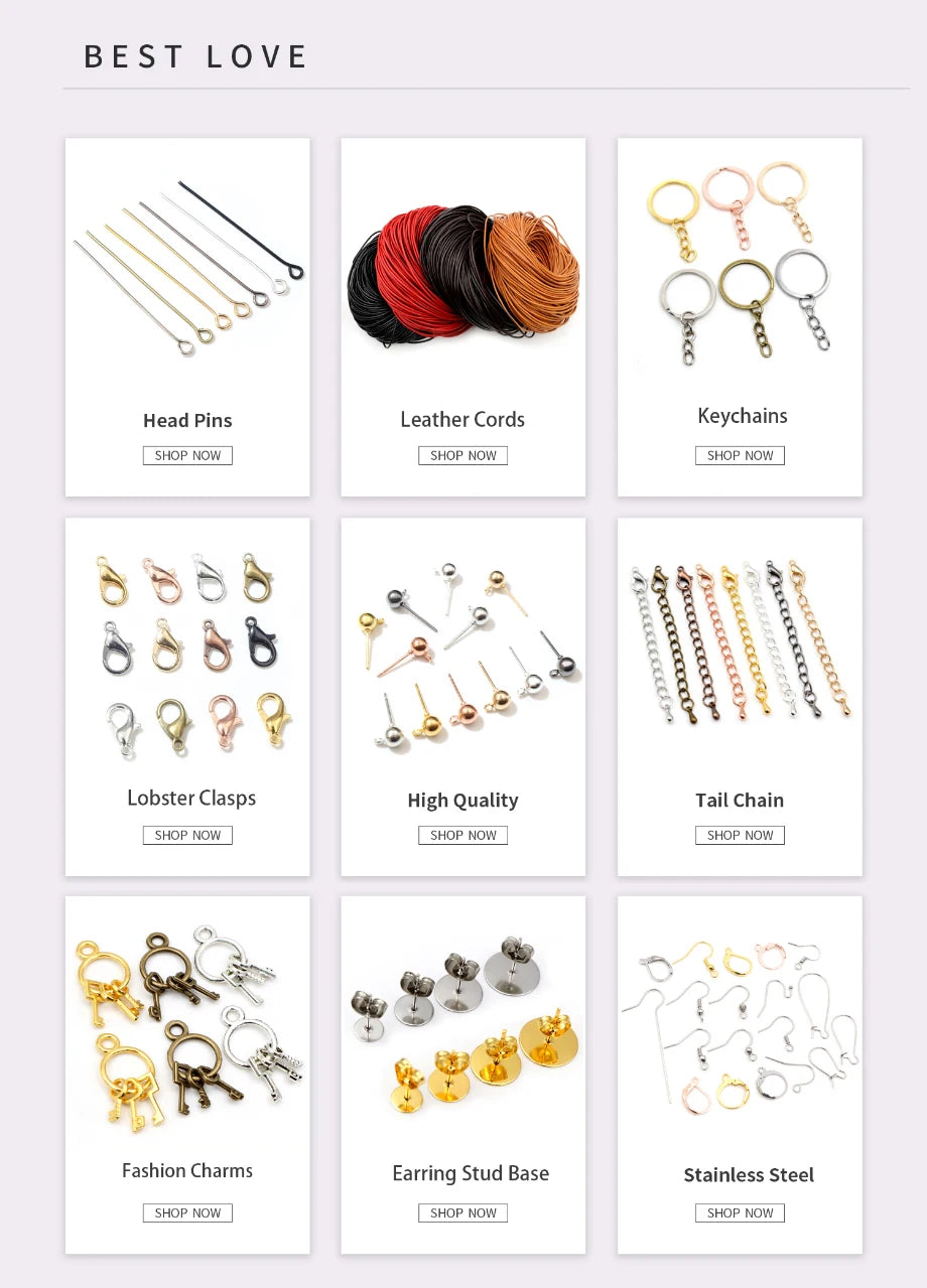 Multi-Size Open Jump Rings Set – 8 Colors, 3-10mm Multi-Size Open Jump Rings Set – 8 Colors, 3-10mm