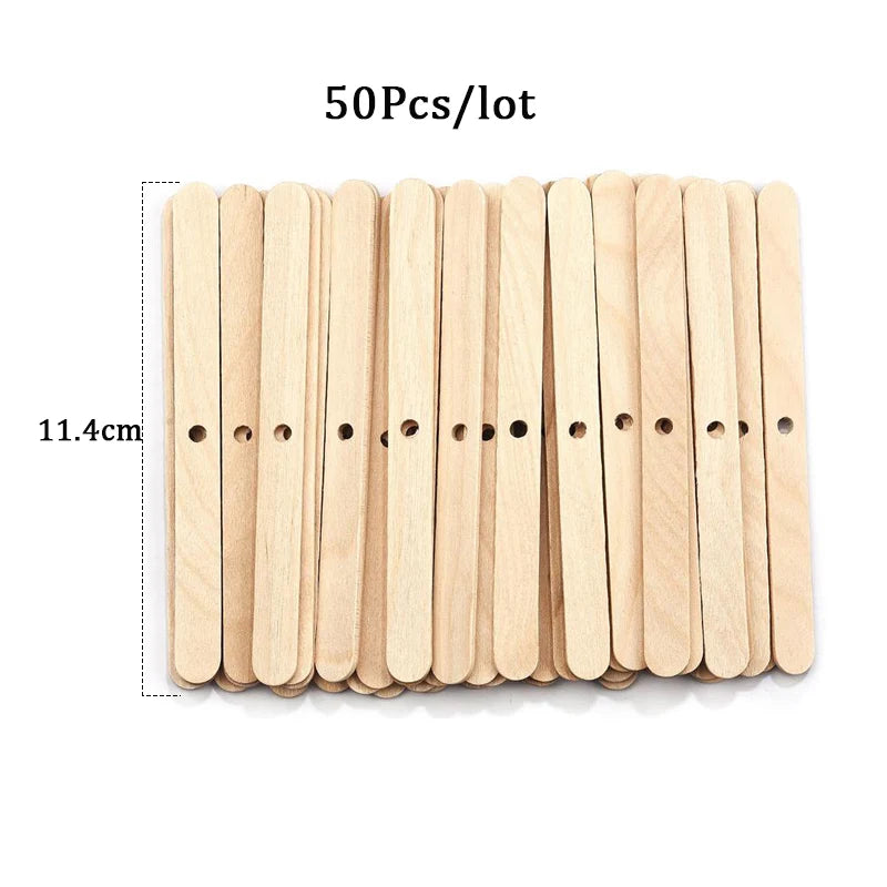 120pcs Waxed Cotton Candle Wicks with Stand – DIY Candle Making Supplies 120pcs Waxed Cotton Candle Wicks with Stand – DIY Candle Making Supplies