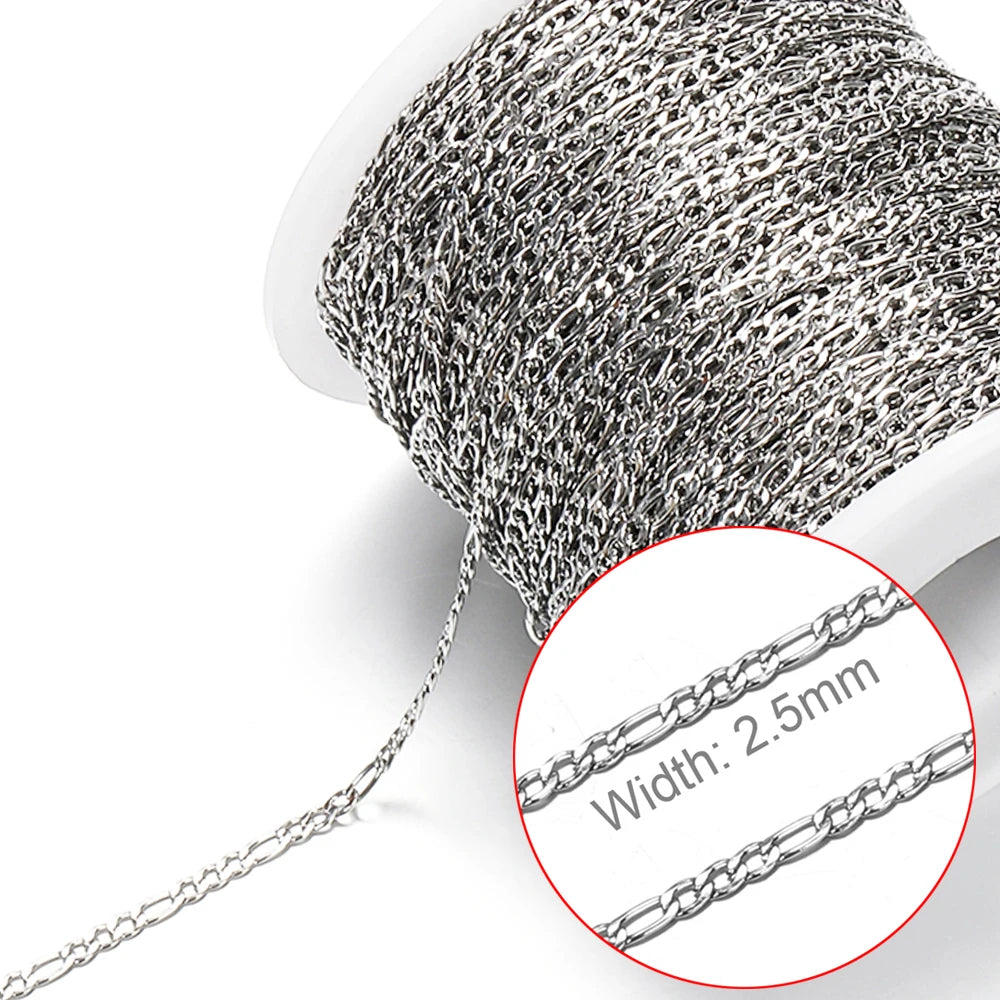 2m No-Fade Stainless Steel Chain – Gold Beaded Chain for DIY Jewelry 2m No-Fade Stainless Steel Chain – Gold Beaded Chain for DIY Jewelry