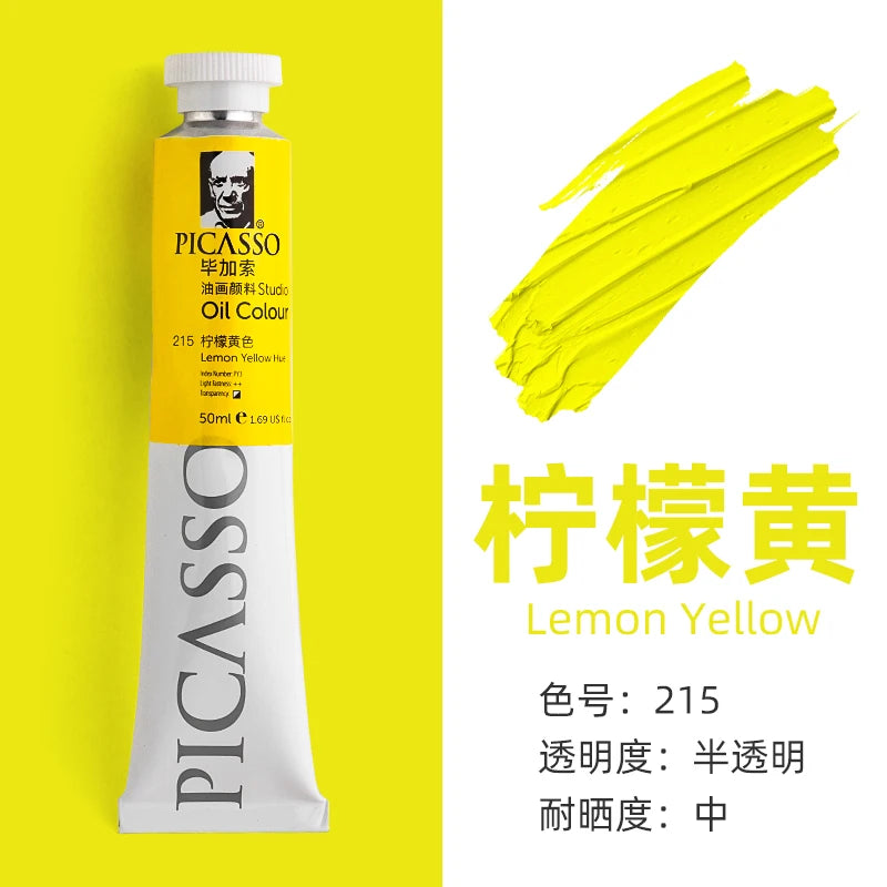 170ml LargeTubes Oil Paint Non-Toxic Excellent Tinting Strength 170ml LargeTubes Oil Paint Non-Toxic Excellent Tinting Strength