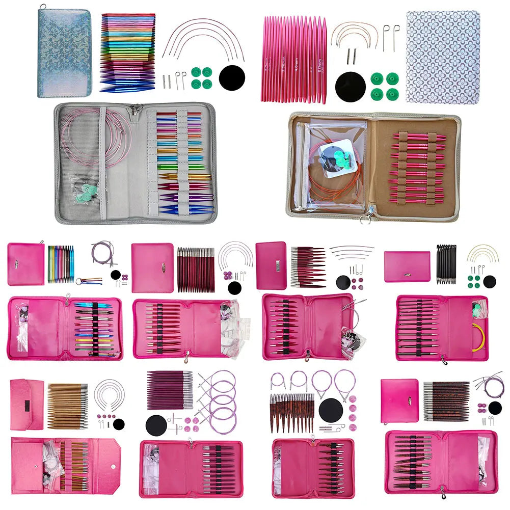 Interchangeable Knitting & Crochet Needle Set Interchangeable Knitting & Crochet Needle Set