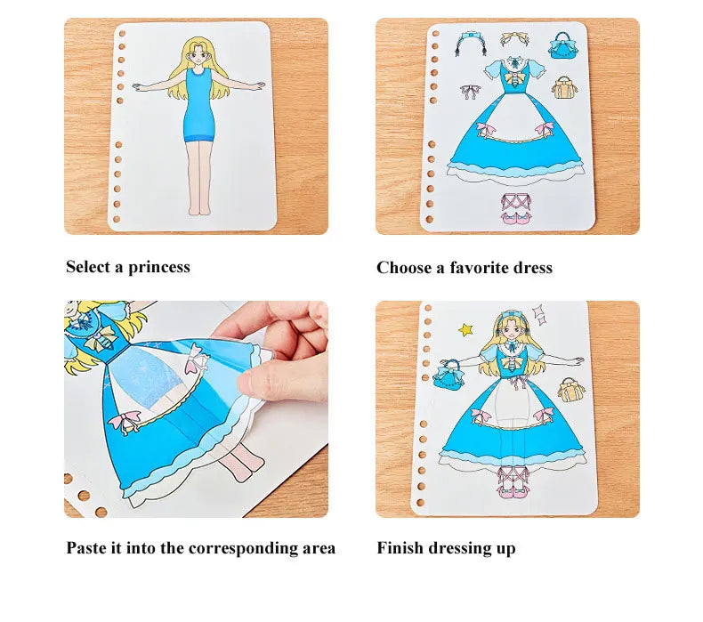 DIY Princess Poking Painting Craft Kit DIY Princess Poking Painting Craft Kit