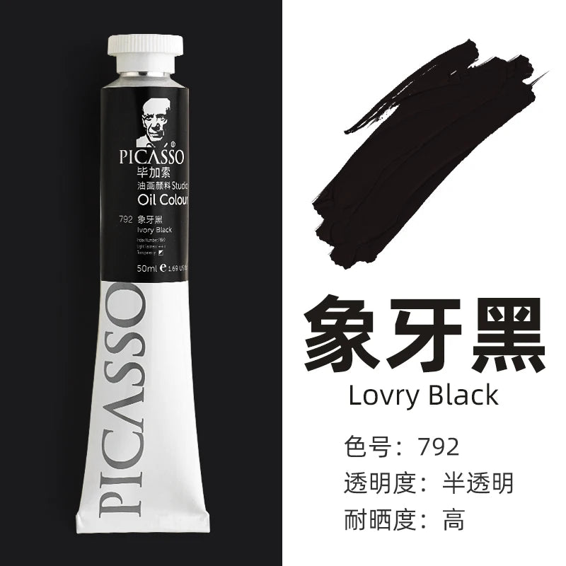 170ml LargeTubes Oil Paint Non-Toxic Excellent Tinting Strength 170ml LargeTubes Oil Paint Non-Toxic Excellent Tinting Strength