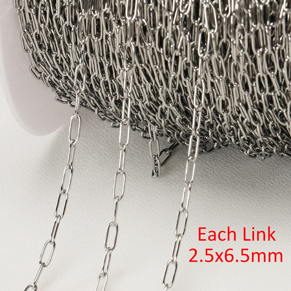 2m No-Fade Stainless Steel Chain – Gold Beaded Chain for DIY Jewelry 2m No-Fade Stainless Steel Chain – Gold Beaded Chain for DIY Jewelry