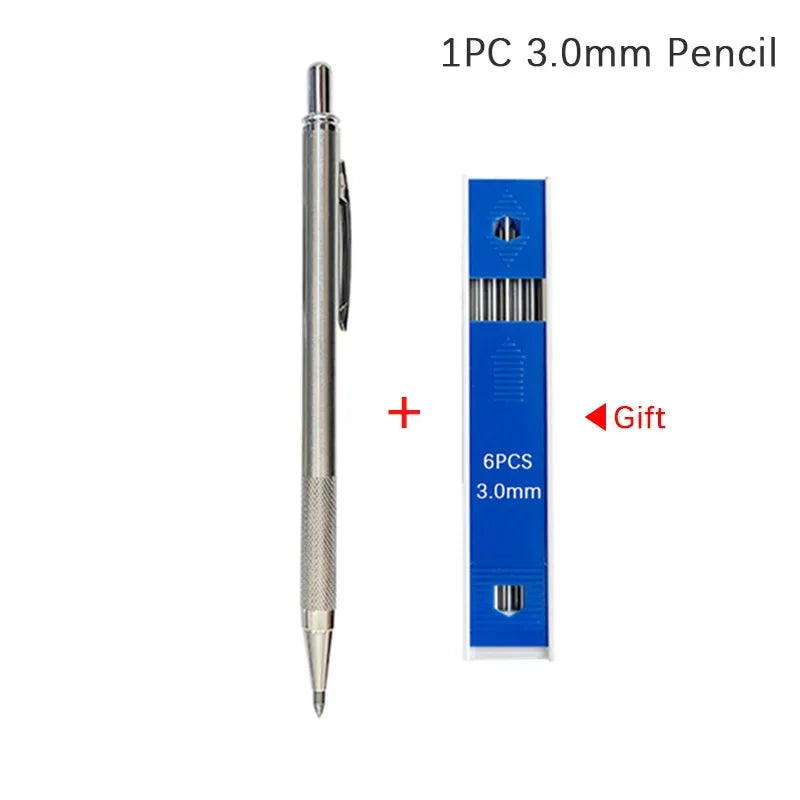 Full Metal Mechanical Pencil Set – 0.3 to 2.0mm Full Metal Mechanical Pencil Set – 0.3 to 2.0mm