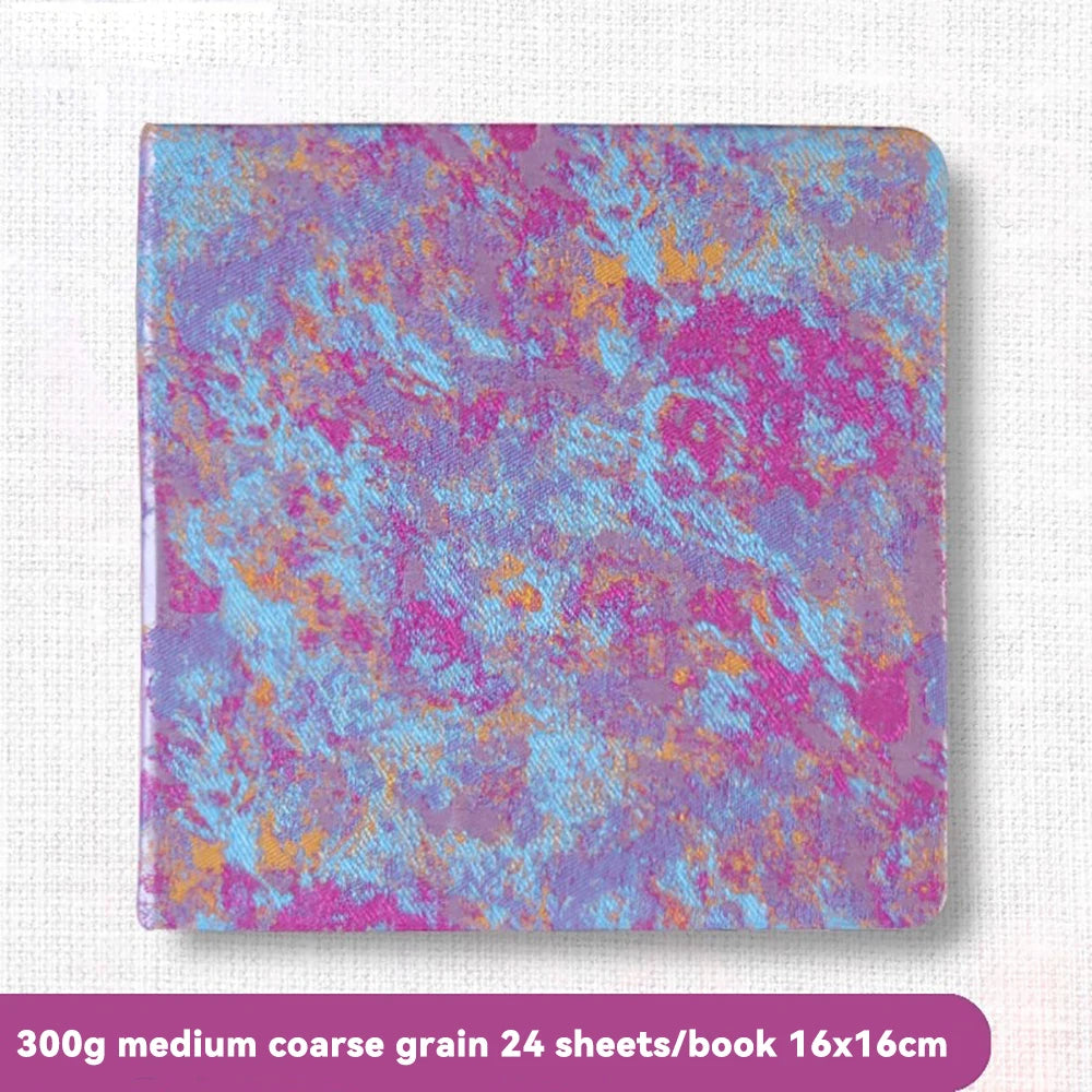 100% Cotton Square or rectangle Watercolor Sketchbook – 300gsm Cold Press Paper 100% Cotton Square or rectangle Watercolor Sketchbook – 300gsm Cold Press Paper