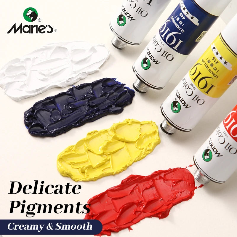 Marie's 50ml Professional Oil Paint – Rich Pigments for Artists & Beginners Marie's 50ml Professional Oil Paint – Rich Pigments for Artists & Beginners