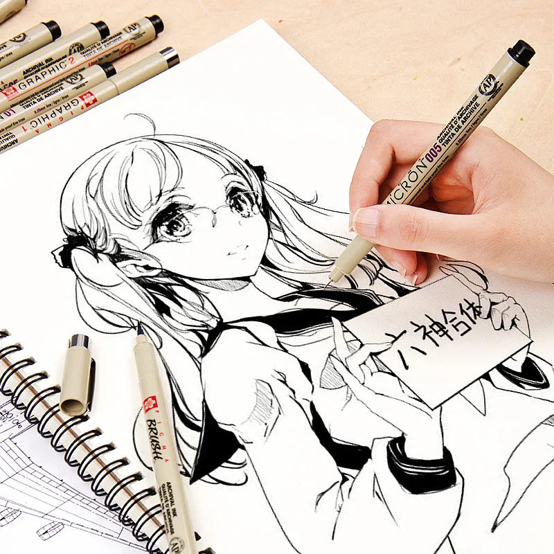 Sakura Pigma Micron Fineliner – Black Ink (1pc) Sakura Pigma Micron Fineliner – Black Ink (1pc)