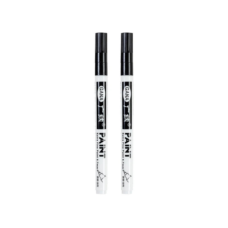 Guangna Metallic Paint Markers – Gold & Silver (1–2 pcs) Guangna Metallic Paint Markers – Gold & Silver (1–2 pcs)