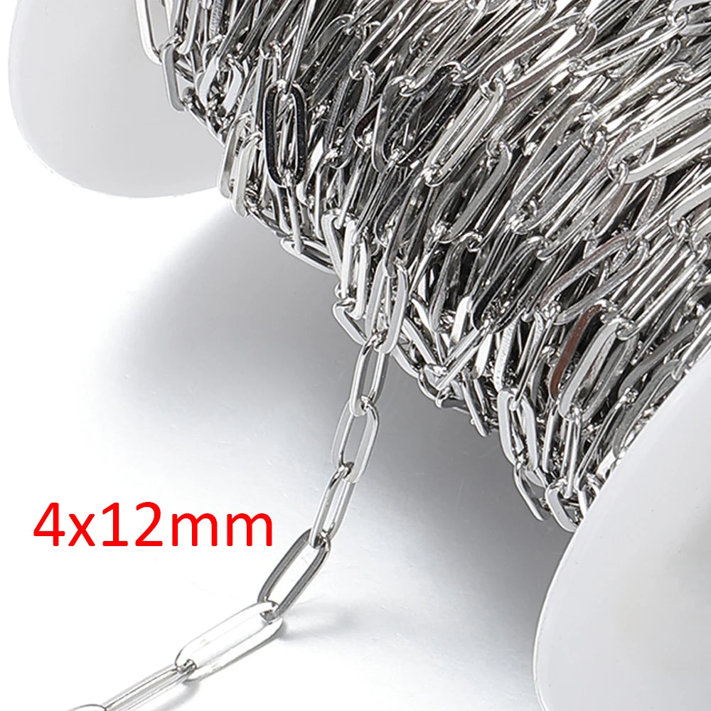 2m No-Fade Stainless Steel Chain – Gold Beaded Chain for DIY Jewelry 2m No-Fade Stainless Steel Chain – Gold Beaded Chain for DIY Jewelry