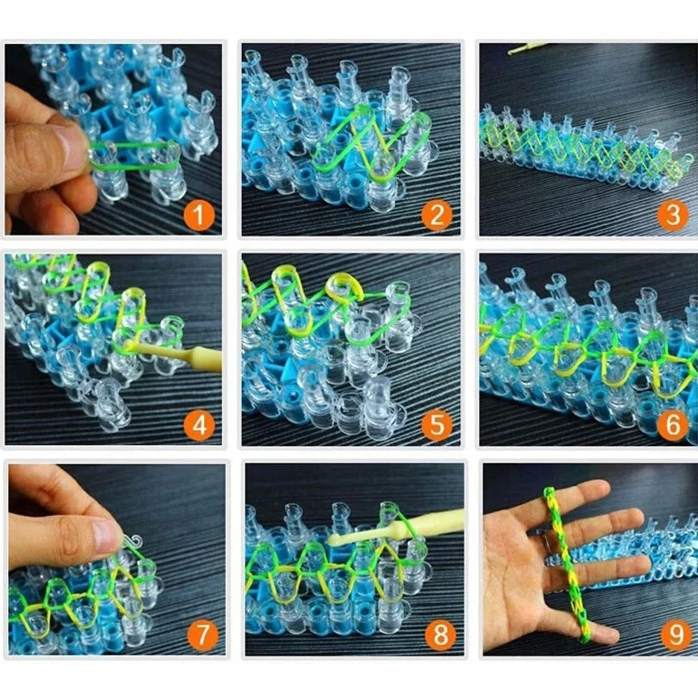 Loom Rubber Bands DIY Bracelet Kit Loom Rubber Bands DIY Bracelet Kit