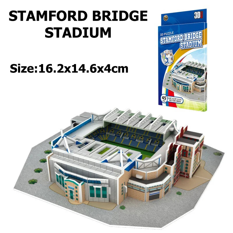3D DIY Mini Football Stadium Puzzle – Model Building Kit for Fans & Kids 3D DIY Mini Football Stadium Puzzle – Model Building Kit for Fans & Kids