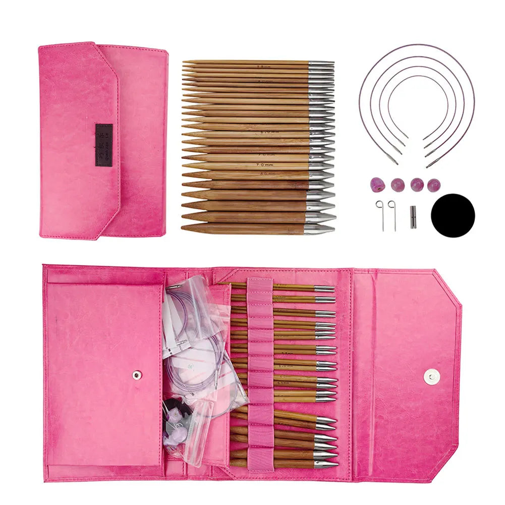 Interchangeable Knitting & Crochet Needle Set Interchangeable Knitting & Crochet Needle Set