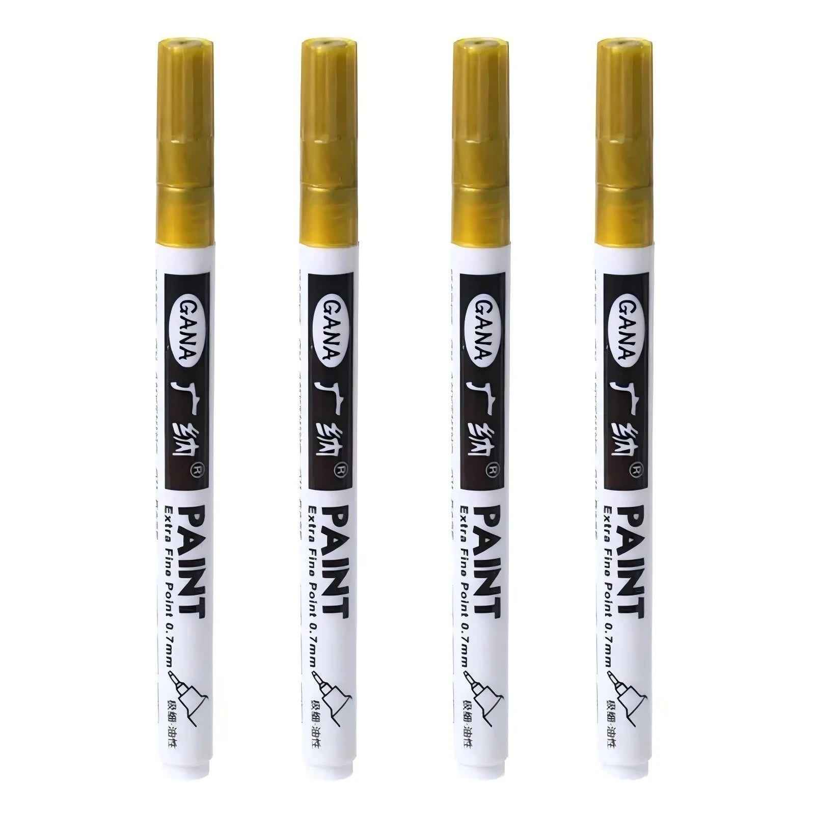 Guangna Metallic Paint Markers – Gold & Silver (1–2 pcs) Guangna Metallic Paint Markers – Gold & Silver (1–2 pcs)