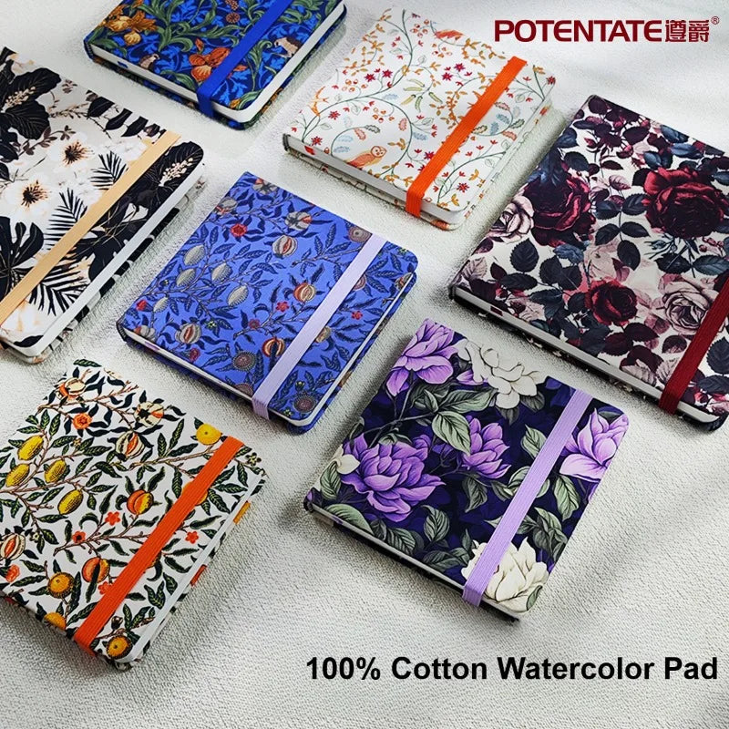 POTENTATE 100% Cotton Watercolor Paper Book – 12cm x 12cm POTENTATE 100% Cotton Watercolor Paper Book – 12cm x 12cm