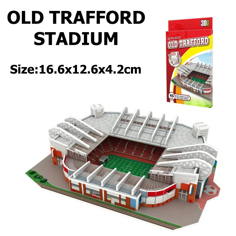 3D DIY Mini Football Stadium Puzzle – Model Building Kit for Fans & Kids 3D DIY Mini Football Stadium Puzzle – Model Building Kit for Fans & Kids