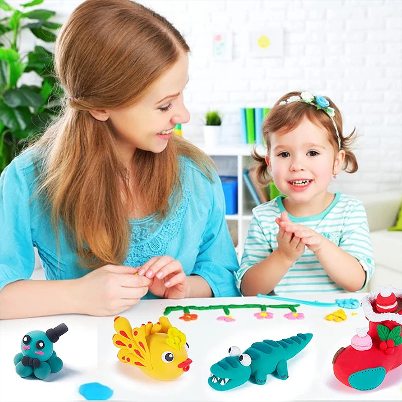 36-Color Air Dry Clay Set for Kids 36-Color Air Dry Clay Set for Kids