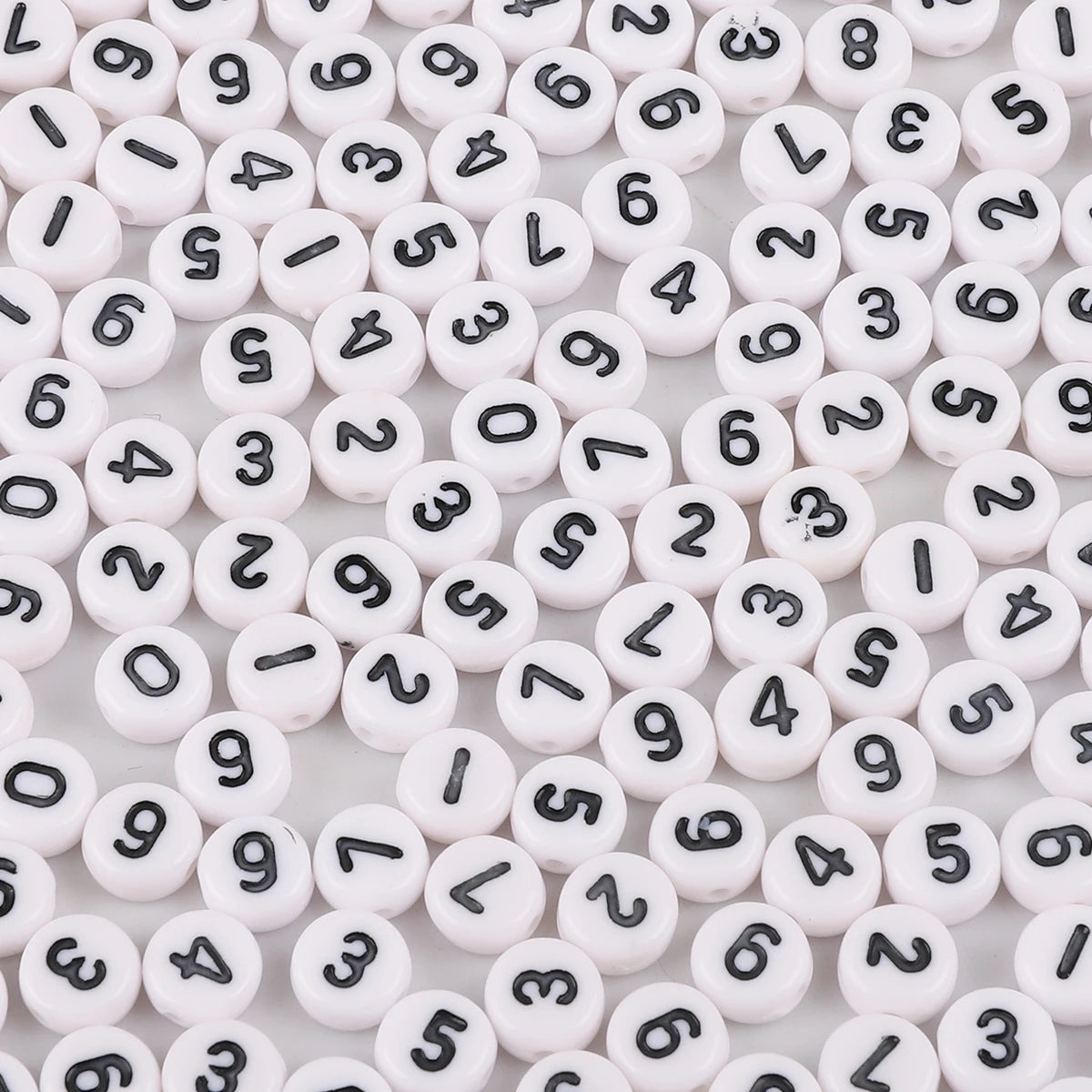 7mm Alphabet Acrylic Beads – 100pcs Kit 7mm Alphabet Acrylic Beads – 100pcs Kit