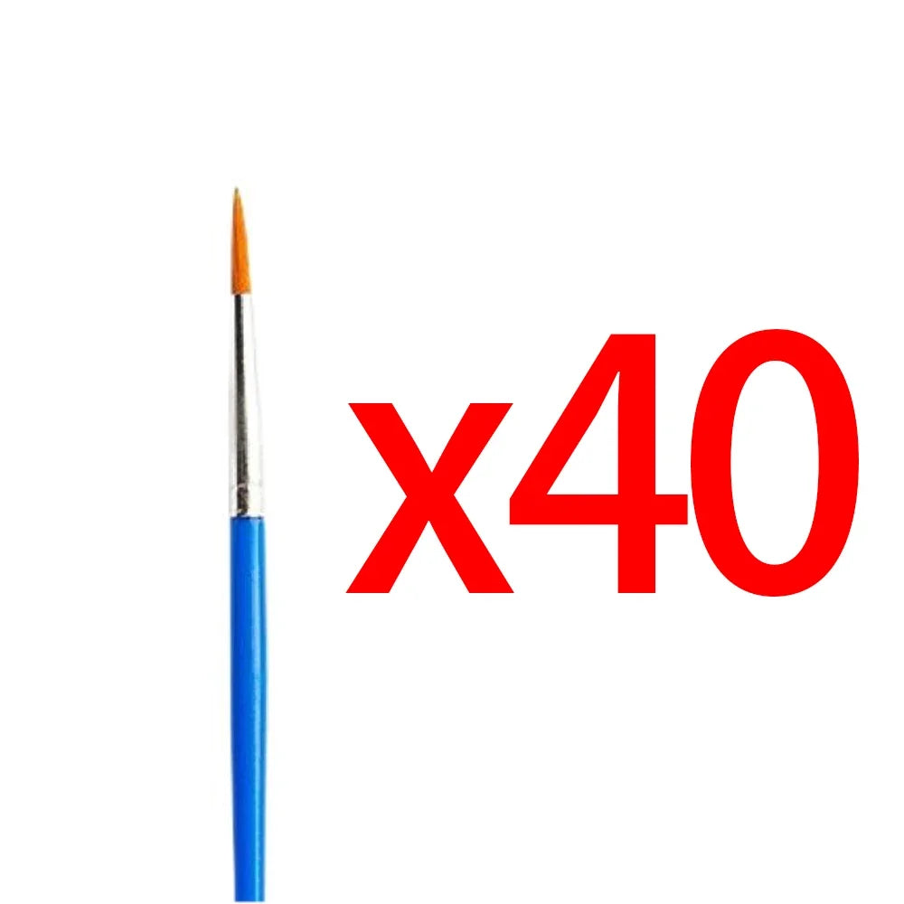 Kids’ Paint Brush Set – 5 to 200pcs, Flat/Round/Pointed Tips Kids’ Paint Brush Set – 5 to 200pcs, Flat/Round/Pointed Tips