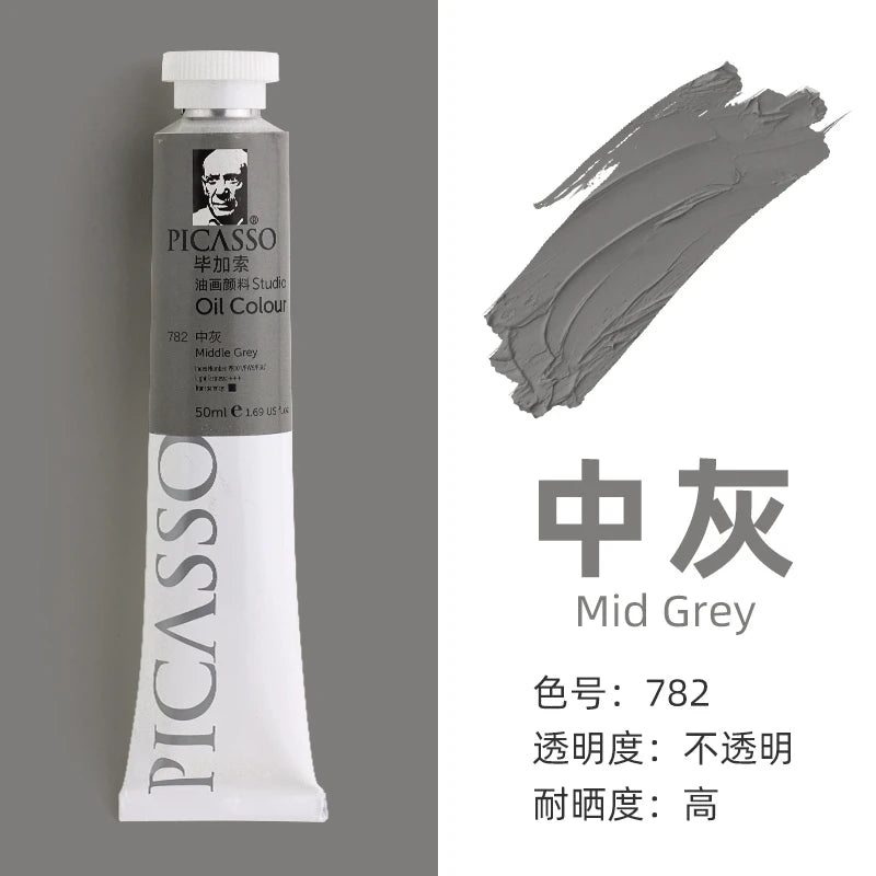 170ml LargeTubes Oil Paint Non-Toxic Excellent Tinting Strength 170ml LargeTubes Oil Paint Non-Toxic Excellent Tinting Strength