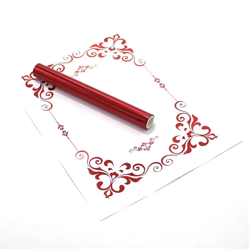 5m Toner Reactive Heat-Activated Foil for Hot Stamping 5m Toner Reactive Heat-Activated Foil for Hot Stamping