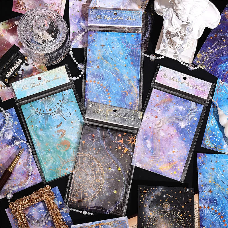 15pcs INS Dreamy Sky Theme Decorative Craft Paper 15pcs INS Dreamy Sky Theme Decorative Craft Paper
