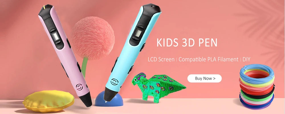 3D Printing Pen with PLA Filament & Case 3D Printing Pen with PLA Filament & Case