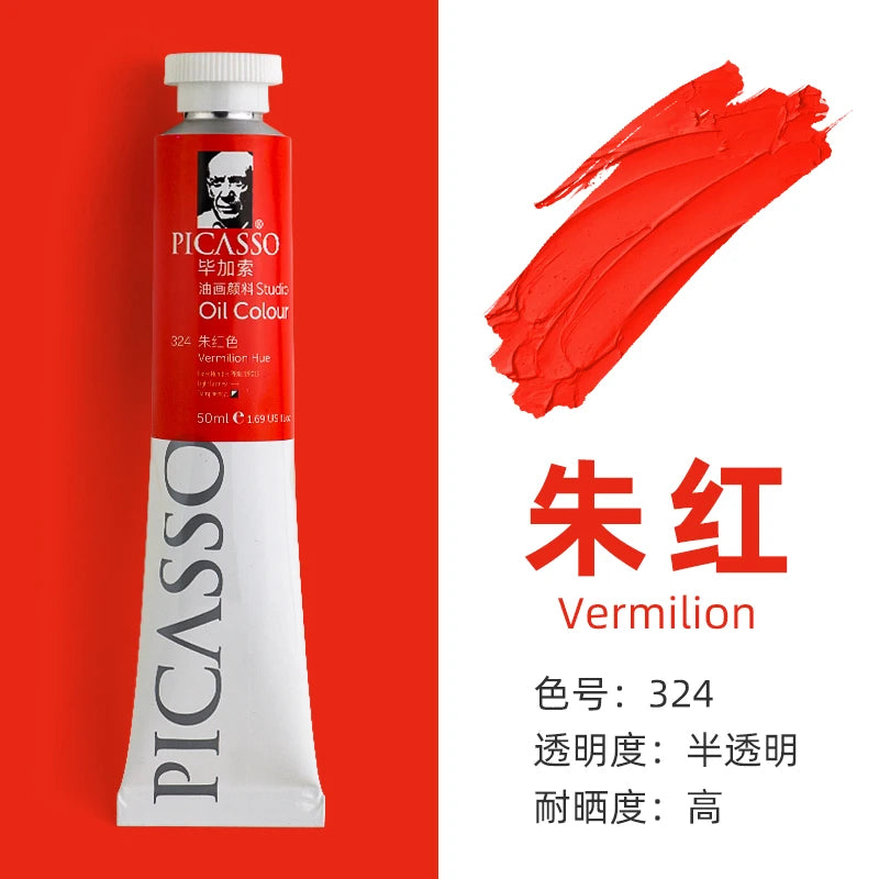 170ml LargeTubes Oil Paint Non-Toxic Excellent Tinting Strength 170ml LargeTubes Oil Paint Non-Toxic Excellent Tinting Strength