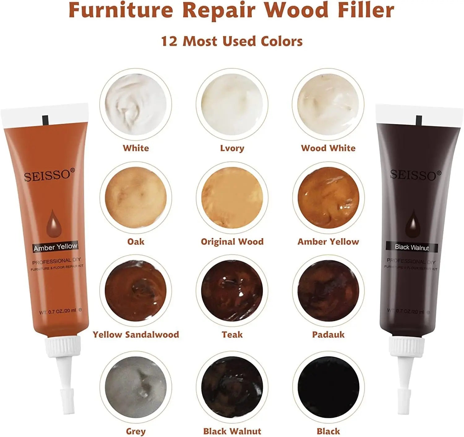 Wood Repair Markers – Surface Scratch Cover for Furniture & Floors Wood Repair Markers – Surface Scratch Cover for Furniture & Floors