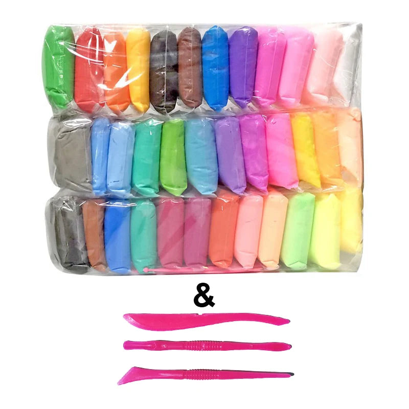 36-Color Air Dry Clay Set for Kids 36-Color Air Dry Clay Set for Kids