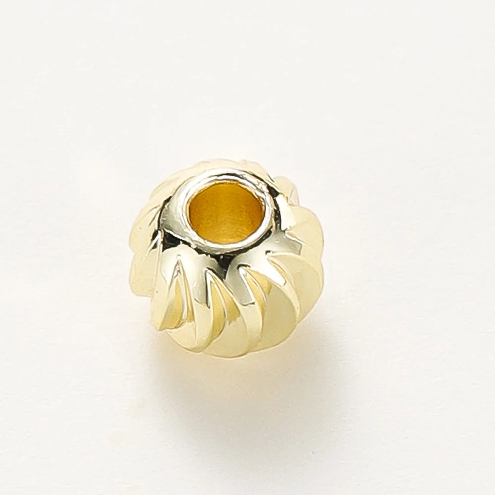 20pcs 18K Gold Plated Flower Spacer Beads 20pcs 18K Gold Plated Flower Spacer Beads