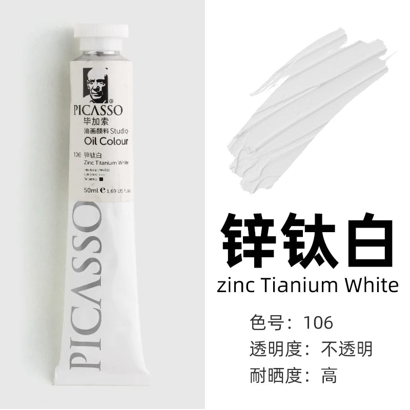 170ml LargeTubes Oil Paint Non-Toxic Excellent Tinting Strength 170ml LargeTubes Oil Paint Non-Toxic Excellent Tinting Strength