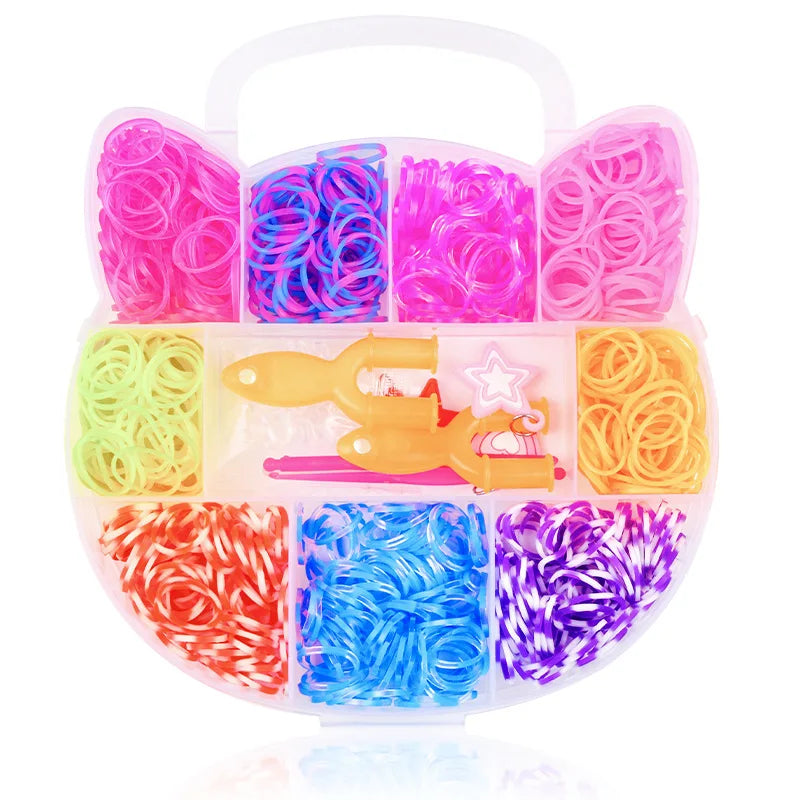 Colorful Loom Bands DIY Bracelet Kit Colorful Loom Bands DIY Bracelet Kit