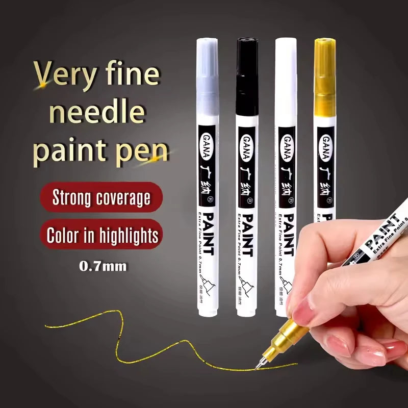 Guangna Metallic Paint Markers – Gold & Silver (1–2 pcs) Guangna Metallic Paint Markers – Gold & Silver (1–2 pcs)
