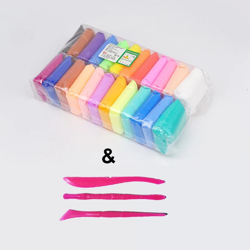 36-Color Air Dry Clay Set for Kids 36-Color Air Dry Clay Set for Kids