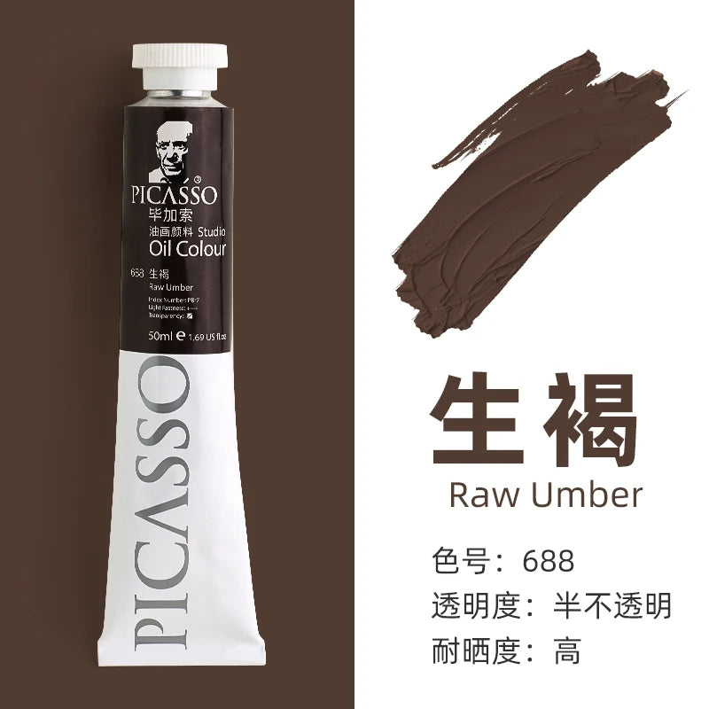 170ml LargeTubes Oil Paint Non-Toxic Excellent Tinting Strength 170ml LargeTubes Oil Paint Non-Toxic Excellent Tinting Strength