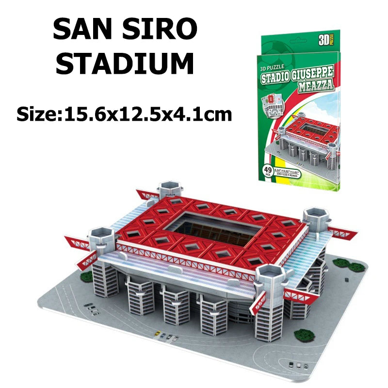 3D DIY Mini Football Stadium Puzzle – Model Building Kit for Fans & Kids 3D DIY Mini Football Stadium Puzzle – Model Building Kit for Fans & Kids