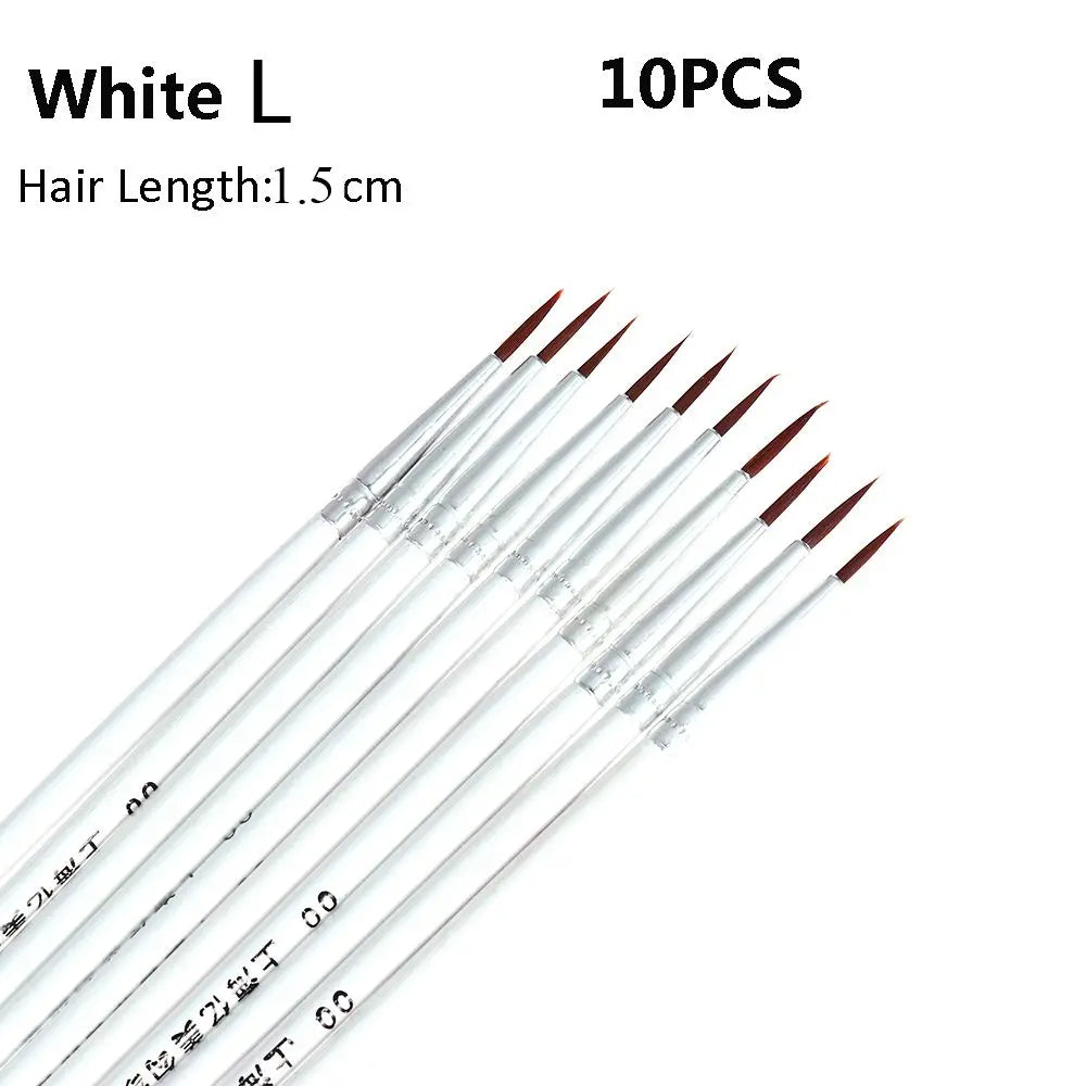 10pcs Fine Detail Paint Brush Set 10pcs Fine Detail Paint Brush Set