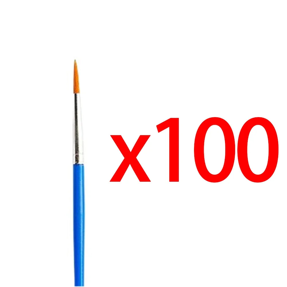 Kids’ Paint Brush Set – 5 to 200pcs, Flat/Round/Pointed Tips Kids’ Paint Brush Set – 5 to 200pcs, Flat/Round/Pointed Tips