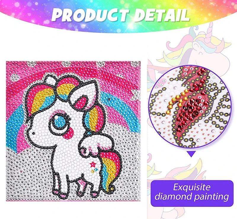Kids 5D Diamond Art Painting Kit – Animal Design Kids 5D Diamond Art Painting Kit – Animal Design