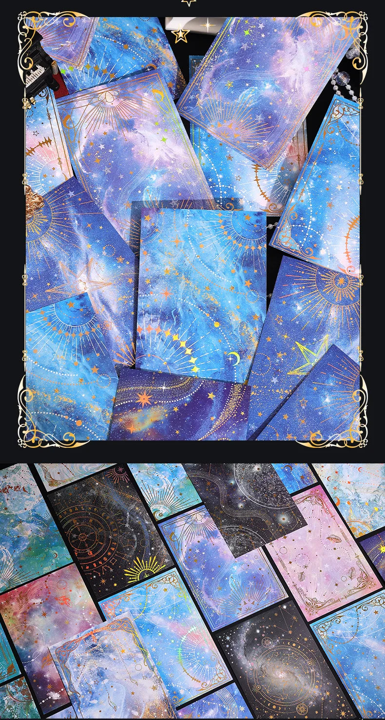 15pcs INS Dreamy Sky Theme Decorative Craft Paper 15pcs INS Dreamy Sky Theme Decorative Craft Paper