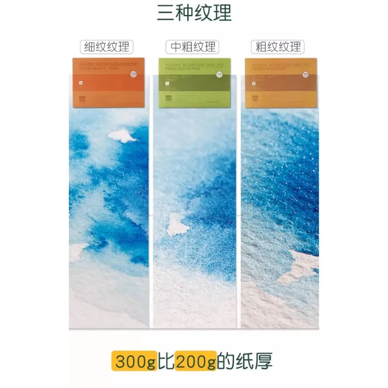 Baohong Watercolor Block – 20 Sheets, 300gsm, 100% Cotton Baohong Watercolor Block – 20 Sheets, 300gsm, 100% Cotton