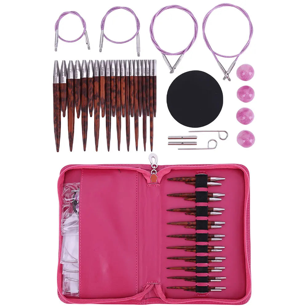 Interchangeable Knitting & Crochet Needle Set Interchangeable Knitting & Crochet Needle Set