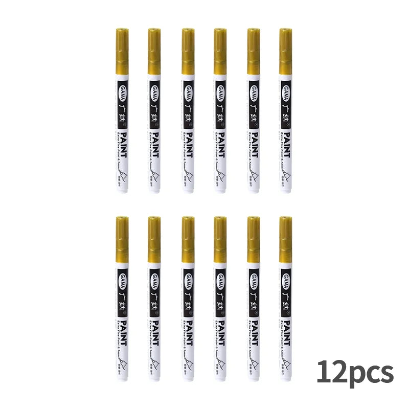 Guangna Metallic Paint Markers – Gold & Silver (1–2 pcs) Guangna Metallic Paint Markers – Gold & Silver (1–2 pcs)