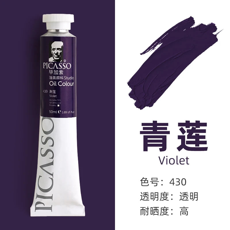170ml LargeTubes Oil Paint Non-Toxic Excellent Tinting Strength 170ml LargeTubes Oil Paint Non-Toxic Excellent Tinting Strength