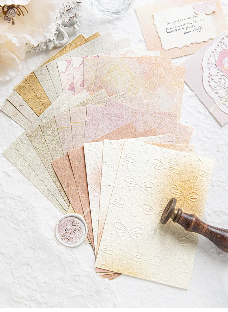 23 Sheets Color Gradation Blush Paper for Scrapbooking 23 Sheets Color Gradation Blush Paper for Scrapbooking