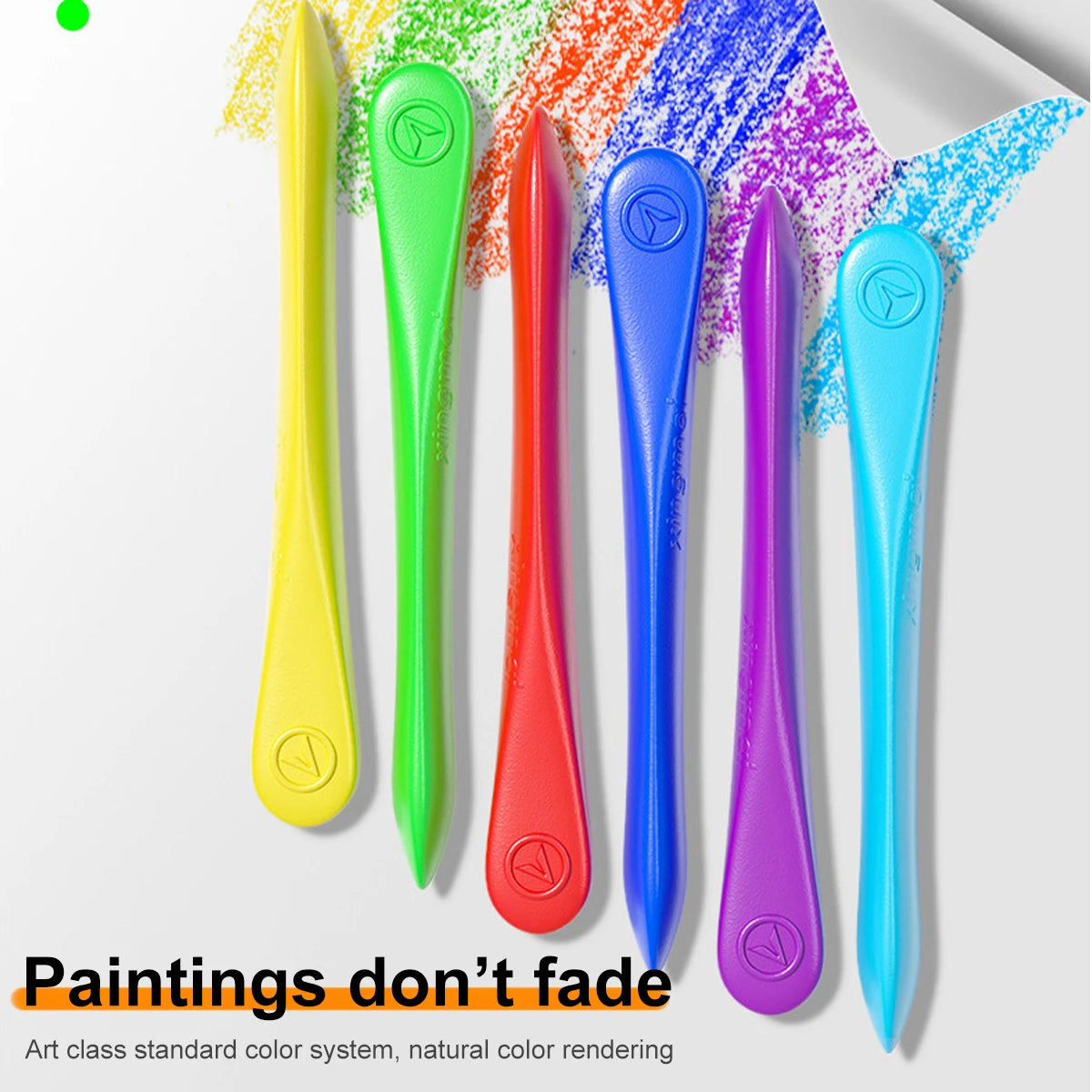 Washable Plastic Crayons – 12/18/24/36 Colors Washable Plastic Crayons – 12/18/24/36 Colors