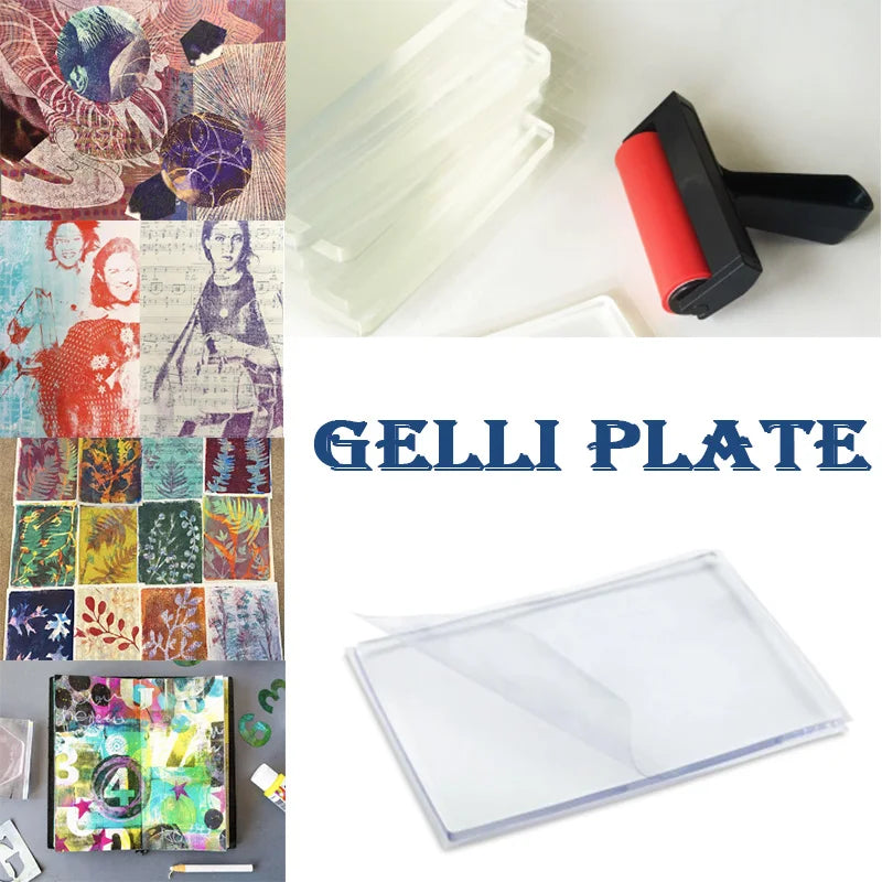 Gel Arts Gel Printing Plate – Reusable Monoprint Plate for Arts & Crafts Gel Arts Gel Printing Plate – Reusable Monoprint Plate for Arts & Crafts