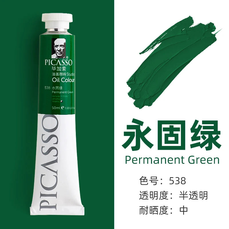 170ml LargeTubes Oil Paint Non-Toxic Excellent Tinting Strength 170ml LargeTubes Oil Paint Non-Toxic Excellent Tinting Strength