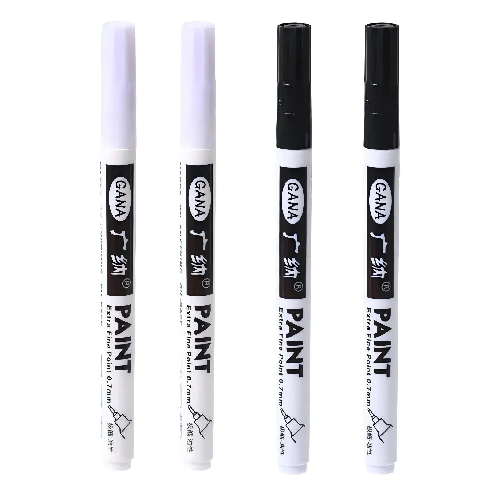 Guangna Metallic Paint Markers – Gold & Silver (1–2 pcs) Guangna Metallic Paint Markers – Gold & Silver (1–2 pcs)